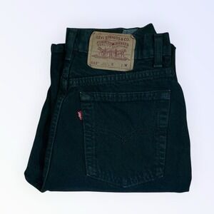 VTG Levi's 512 Slim Fit Tapered Leg 90's Green Denim Jean WOMENS 13